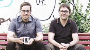 11 FREUNDE-Redakteure Philipp KOSTER (links) und Jens KIRSCHNECK