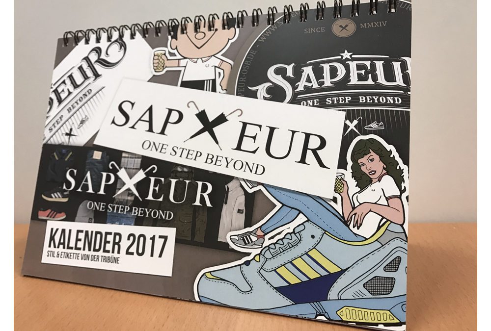 Sapeur OSB Tischkalender 2017