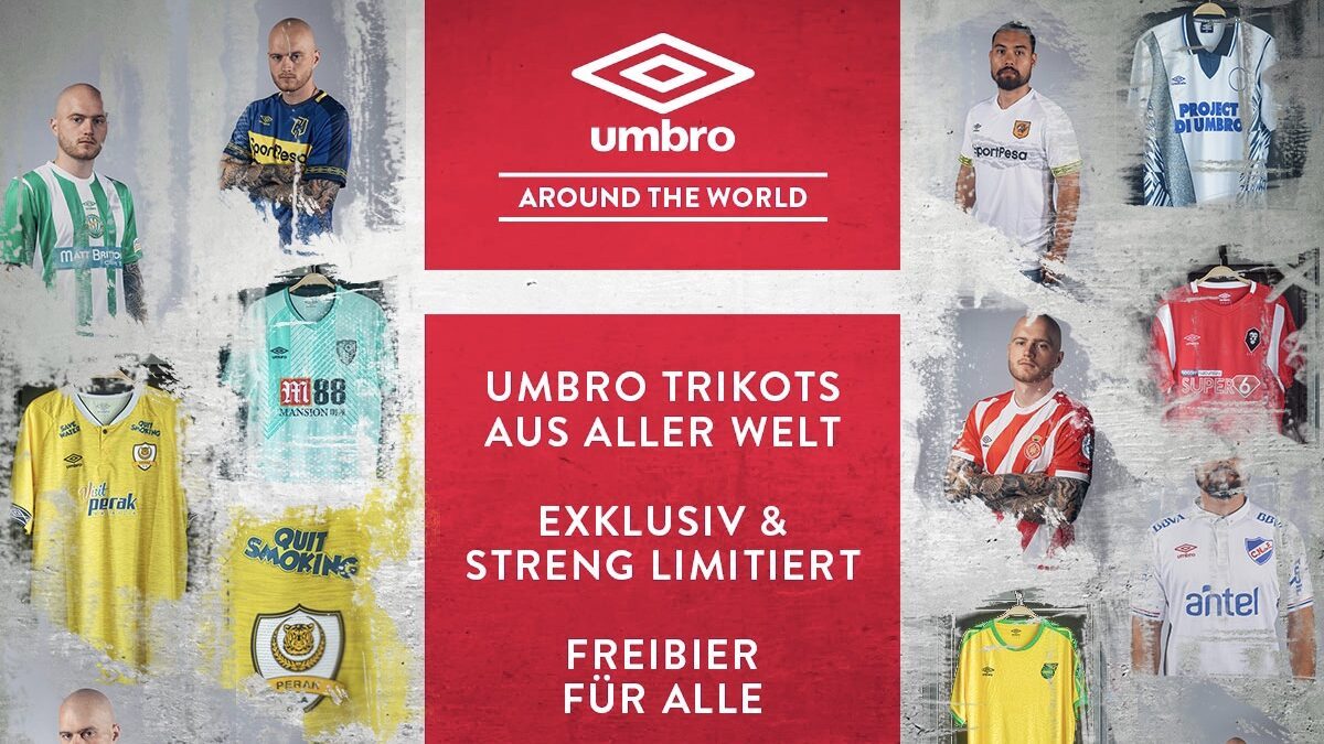 Outfitter Frankfurt mit Umbro around the World