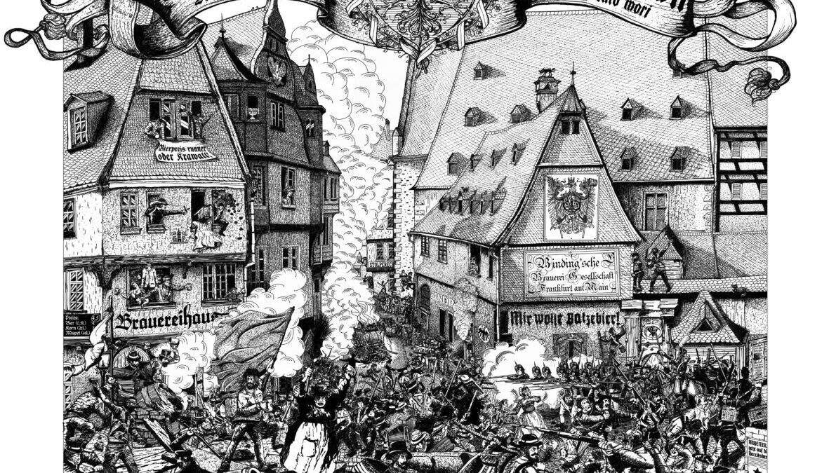 Vor 150 Jahren | Frankfurter Bierkrawall von 1873