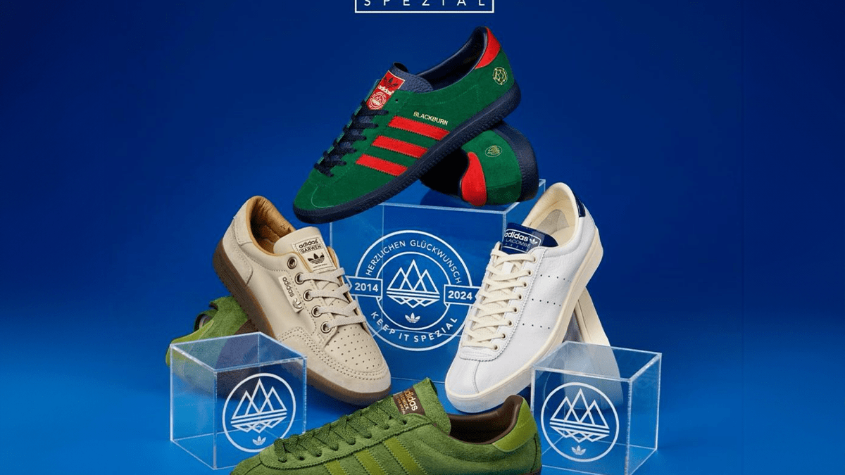 adidas SPZL feiert sein zehnjähriges Jubiläum mit dem Decade Pack