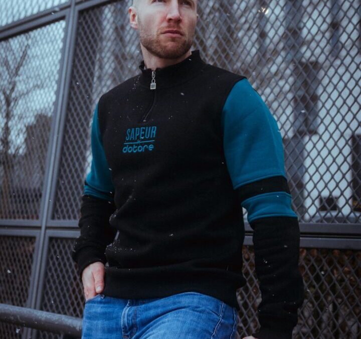 ECHOES OF THE TERRACE | SAPEUR x DOTORE „Turnstile“ Halfzip